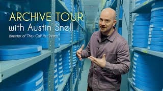 Vinegar Syndrome Film Archive Tour with THEY CALL HER DEATH’S Austin Snell