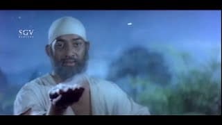 Sai Baba Makes Realize People About Religion by Rice Grain | Best Kannada Scenes | Kannada Movie