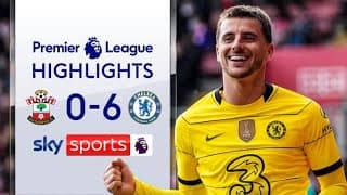 Southampton 0-6 Chelsea | Premier League