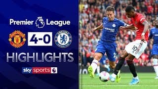 Manchester United 4-0 Chelsea | Premier League