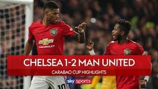 Chelsea 1-2 Manchester United | Carabao Cup