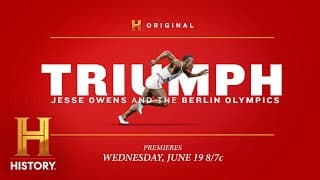 Triumph: Jesse Owens and the Berlin Olympics | Airs June 19 at 8/7c | HISTORY