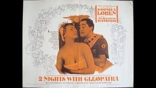 TWO NIGHTS WITH CLEOPATRA (1954) Theatrical Trailer - Sophia Loren, Alberto Sordi, Paul Muller