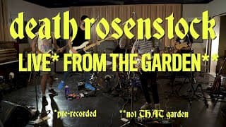 JEFF ROSENSTOCK LIVE* FROM THE GARDEN** OFFICIAL TRAILER!!