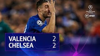 Valencia 2-2 Chelsea | Champions League