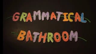 grammatical bathroom