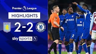 Aston Villa 2-2 Chelsea - Premier League