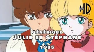Générique de Julie et Stéphane (炎のアルペンローゼ ジュディ＆ランディ) - 1985 - HD