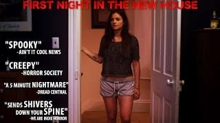 FIRST NIGHT IN THE NEW HOUSE - short horror film 2015