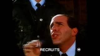 Australian VHS CBS Fox video preview 'Recruits' 1986