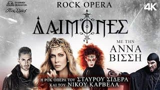 ΔΑΙΜΟΝΕΣ | Η Rock Opera του ΣΤΑΥΡΟΥ ΣΙΔΕΡΑ και του ΝΙΚΟΥ ΚΑΡΒΕΛΑ με την ΑΝΝΑ ΒΙΣΣΗ! | ΠΑΛΛΑΣ 2013