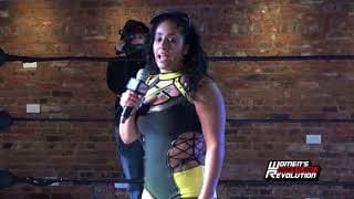 Sonya Strong introduces her Three Month Plan | Women's Wrestling Revolution "Five Year Plan"