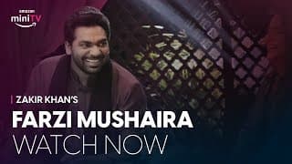 @Zakir Khan's Farzi Mushaira | Watch Now on Amazon miniTV for FREE