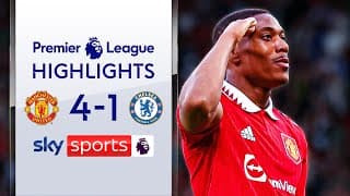 Man United 4-1 Chelsea - Premier League