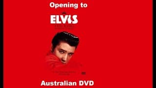 Opening to Elvis The King of Rock N Roll Australian DVD
