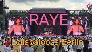 RAYE - Lollapalooza Berlin 2025