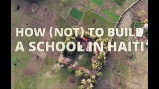 Jack C. Newell of HOW (NOT) TO BUILD A SCHOOL IN HAITI, Talk/w Pat McDonald, HollywoodChicago, Pt 1