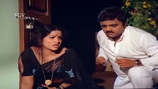 Poly Boys Attack Jayamalini At Night | Dwarakish | Police Papanna Kannada Movie Scenes