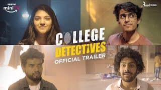 College Detectives | Official Trailer | WATCH FREE on 8th March only on Amazon miniTV