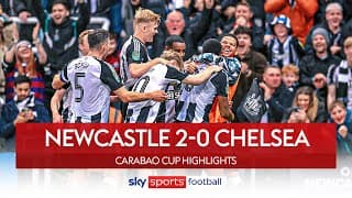Newcastle 2-0 Chelsea - Carabao Cup