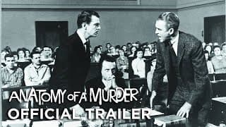 ANATOMY OF A MURDER [1959] - Official Trailer (HD)