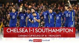 Chelsea 1-1 Southampton | Carabao Cup