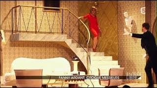 Fanny Ardant, croque messieurs