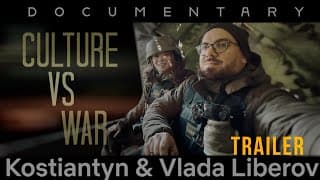 "Culture vs war. Kostiantyn and Vlada Liberov". Trailer of the documentary