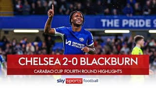Chelsea 2-0 Blackburn - Carabao Cup