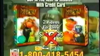 Time Life The Best of The Muppet Show VHS Release Ad (2001)
