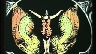 9.5mm silent film - V.12 - "MISS FLUTTER" Pathe Stencil colour 1923