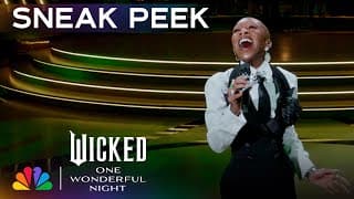 Sneak Peek: Cynthia Erivo Performs “The Wizard And I”