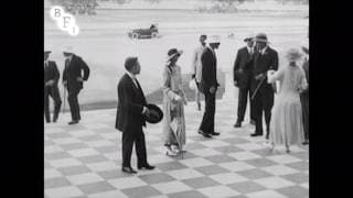 Her Excellency Lady Lytton At The Victoria Memorial (1922)