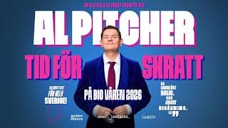 Al Pitcher - Tid För Skratt kommer på BIO Våren 2026!