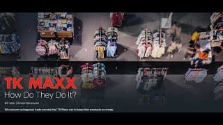 Dr Amna Khan Channel5  TKMAXX How Do they Do It?