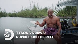 Mike Tyson Swims with Sharks | Tyson vs Jaws:  Rumble on the Reef