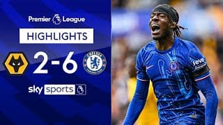 Wolves 2-6 Chelsea - Premier League