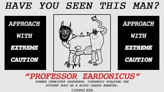 The Curse of Professor Zardonicus - Official Teaser Trailer