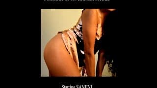 Watch an artist draw a sexy naked model! - PORTRAIT OF A NUDE ART MODEL - STARRING SANJINI