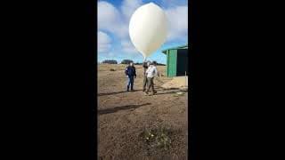 Previo al Lanzamiento de Globo con Proyecto Crononauta con seguimiento APRS 17.11.2018
