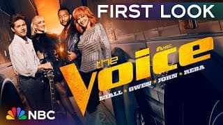 Niall, John, Reba and Gwen's First Day on Set | The Voice | NBC
