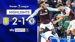 Aston Villa 2-1 Chelsea - Premier League