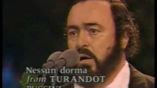 Nessun dorma - Luciano Pavarotti in Central Park - 1993