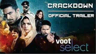 Crackdown | Voot Select | Official Trailer | Saqib Saleem, Shirya Pilgaonkar, Iqbal Khan