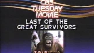 CBS Last of the Great Survivors 1984 promo