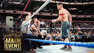 John Cena shares a moment with CM Punk and Cody Rhodes
