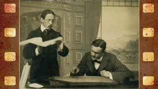 Santos Dumont Explaining His Air Ship to the Hon. C.S. Rolls (1901) | Doc. História | Reino Unido
