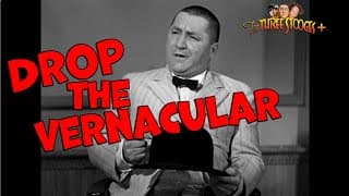 Classic THREE STOOGES - Drop the Vernacular - Disorder in the Court
