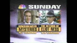November 1991 - Promo for 'The Return of Eliot Ness'