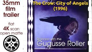 The Crow: City of Angels (1996) 35mm film trailer, flat open matte, 4K *CROPPED